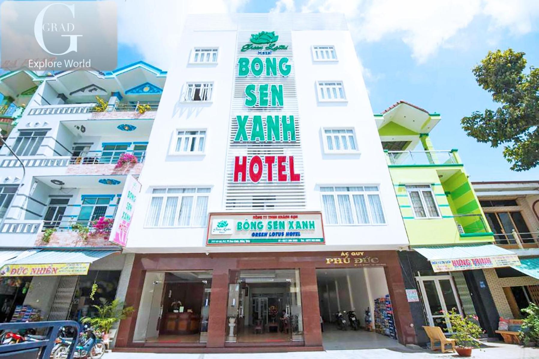 Bong Sen Xanh Hotel Cao Lãnh Buitenkant foto