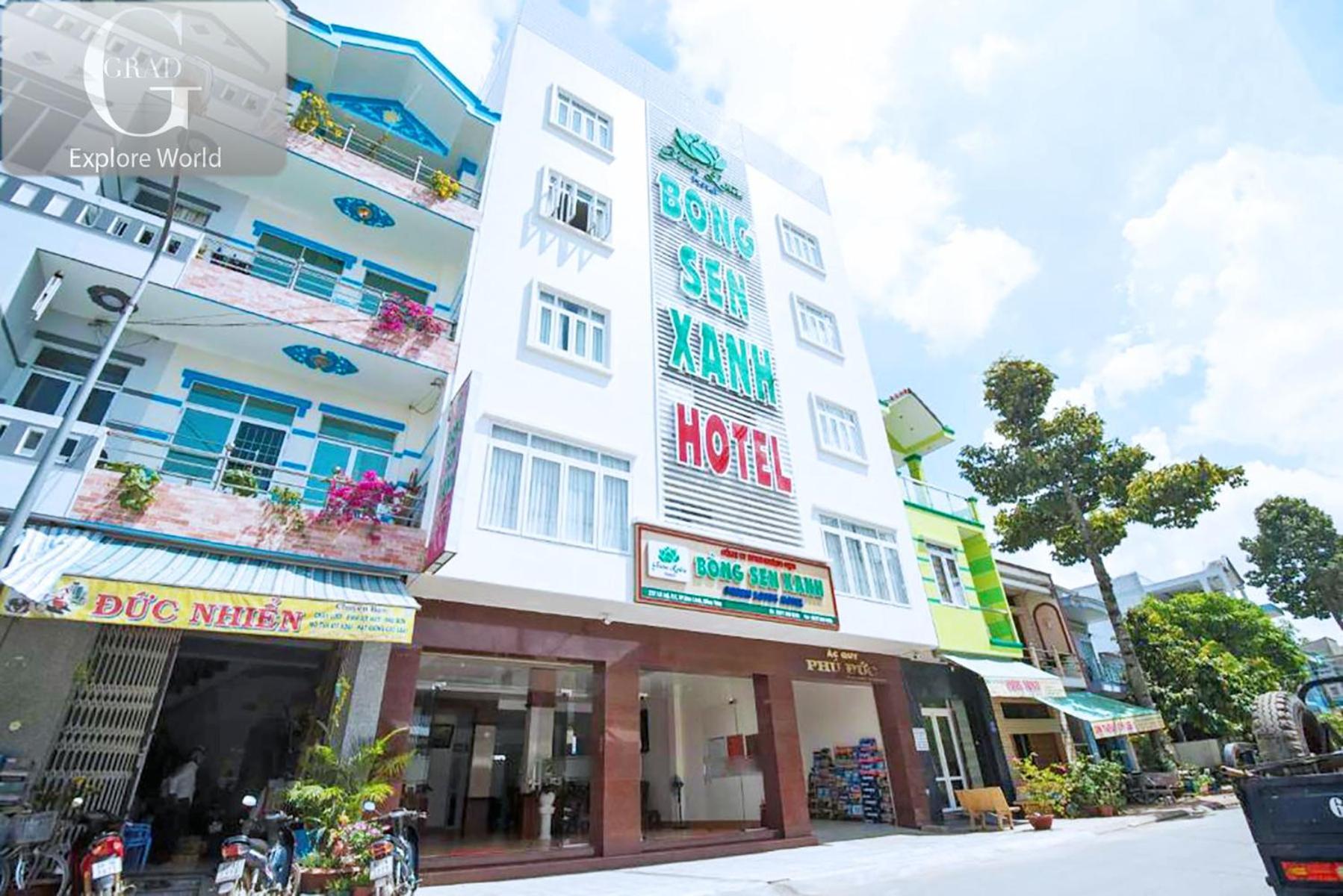Bong Sen Xanh Hotel Cao Lãnh Buitenkant foto
