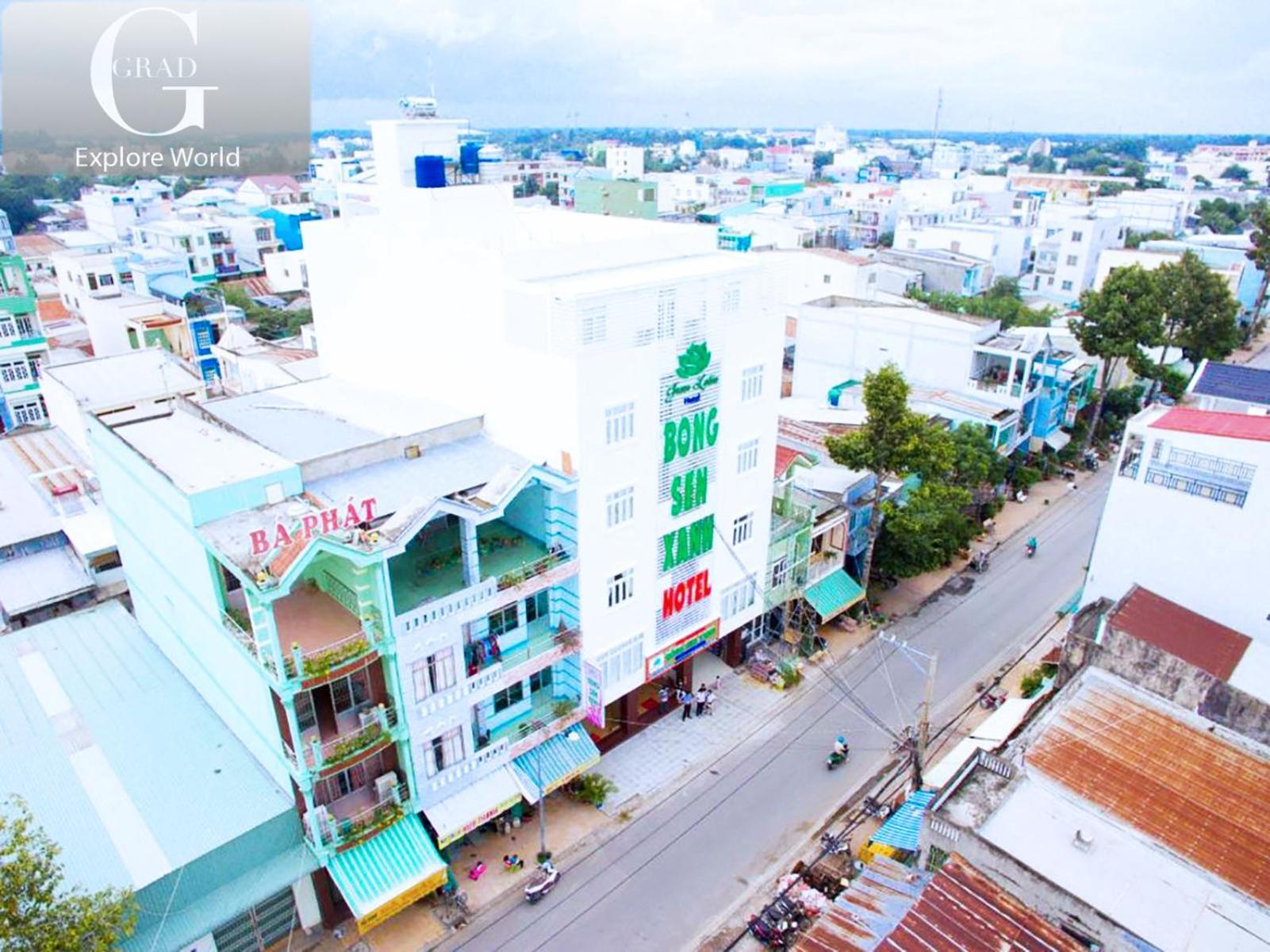 Bong Sen Xanh Hotel Cao Lãnh Buitenkant foto